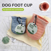 2-in-1 Pet Paw Cleaner & Grooming Brush