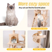 Multi-Level Cat Climbing Frame