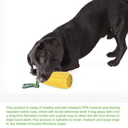 Durable & Engaging Corn Stick Dog Chew Toy