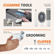 Low-Noise Pet Hair Trimmer & Grooming Kit