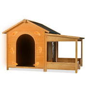 Large Outdoor Dog House with Insulated Liner