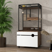 Cat Cabinet With Built-In Hidden Litter Box