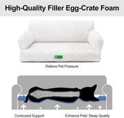 Egg Foam Sofa with Washable Cover,