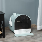 Enclosed Cat Litter Box