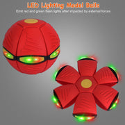 4-Pack Flying Saucer Ball with LED Lights