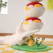 Cute Puffer Fish-Shaped Cat Scratching Post