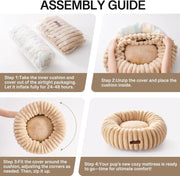 Donut Dog Bed for Medium Dogs