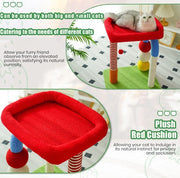 Cat Tree With Built-in Bed