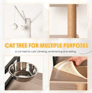 Cat Tree With Litter Box Enclosure