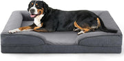 Large Orthopedic Dog Sofa Bed with Supportive Foam, Washable Cover & Waterproof Lining