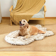Luxury Faux Fur Memory Foam Dog Bed