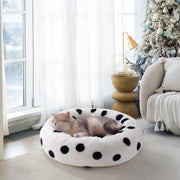 Donut Polka Dot Cat Bed