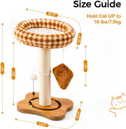 Cat Scratching Post with Bed