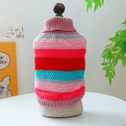 Pet Colorful Striped Sweater