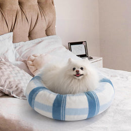 Plush Round Cat Bed