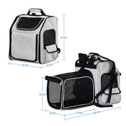 Expandable Pet Carrier Backpack