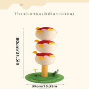 Cute Puffer Fish-Shaped Cat Scratching Post