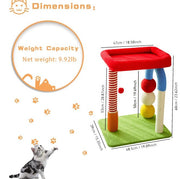 Cat Tree With Built-in Bed