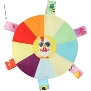 Plush Dog Flying Disc & Interactive Chew Toy