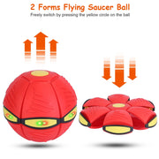 4-Pack Flying Saucer Ball with LED Lights