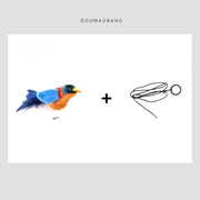 Bird Design Cat Teaser Toy