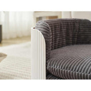 Scandinavian-Style Elevated Pet Couch Bed with Removable Mattress Cover