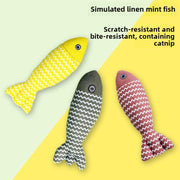 Pet Mint Fish Toy