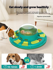 Interactive IQ-Boosting Pet Puzzle Toy