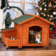 Fir Wood Cat & Dog House