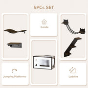 Cat Shelves Wall-Mounted Cat Tree