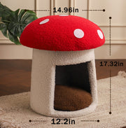 Mushroom Cat Bed