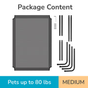 Elevated Dog Bed - Medium