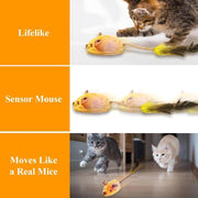 Interactive LED Toy Mouse