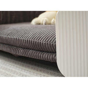 Scandinavian-Style Elevated Pet Couch Bed with Removable Mattress Cover