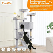56-Inch Indoor Cat Tree