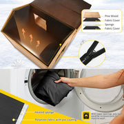 Large Outdoor Dog House with Insulated Liner