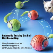 Interactive Auto-Rolling Cat Toy Ball