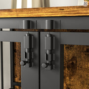 Modern Multifunctional Dog Cage Furniture with Removable Tray