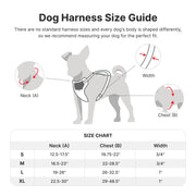 Adjustable Embroidered Dog Harness