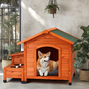 Fir Wood Cat & Dog House