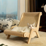 2-in-1 Cat Hammock and Scratching Post