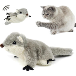 Interactive Squirrel Cat Toy
