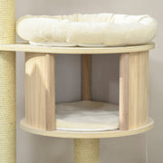 3-Level Cat Tree with Sisal Scratching Posts & Fun Play Areas