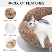 Elevated Cat Bed & Wooden Pet Sofa