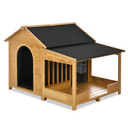 Large Outdoor Dog House with Insulated Liner