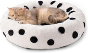 Donut Polka Dot Cat Bed