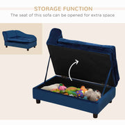 Luxury Small Pet Bed With Hidden Storage