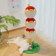 Cute Puffer Fish-Shaped Cat Scratching Post