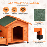 Fir Wood Cat & Dog House