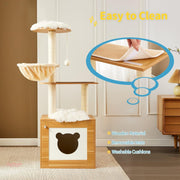 Solid Wood Cat Tree and Tower